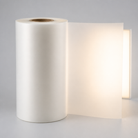Film BOPET blanc semi-transparent (BSD02) - Grade mat diffuseur pour caissons lumineux publicitaires, enseignes rétroéclairées et films pour vitrines de magasins