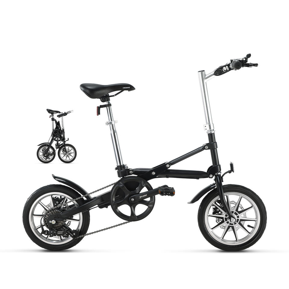 Fashion Portable 14 Inch Folding Bike, One Second Fold Design, Variable ...