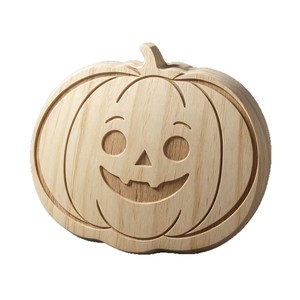 Posavasos de madera con forma de calabaza, decoraciones redondas ecológicas para el escritorio, alfombrillas de café para cocina, tema de Halloween - Product Image 5