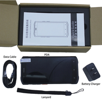 PDA Android 11.0 de 5.5 Pulgadas, 4+64G, IP68, Resistente, con RFID, Escáner de Código de Barras 4G para Entrega, Envío, Almacén, Inventario Minorista, en Stock