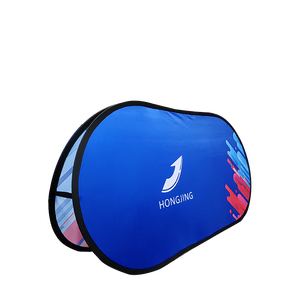 Opvouwbare Pop-Up Doos, Dubbelzijdig <span class=keywords><strong>Display</strong></span>, Ronde Bannerbox Beugel, Reclame Promotie, Staand Bord, Pop-Up Banner - Product Image 1