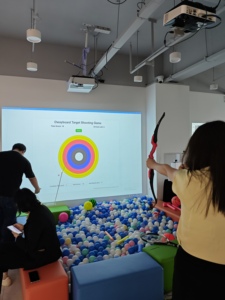 Produits de divertissement sportif de tennis en salle, jeu de tennis interactif, réalité virtuelle, réponse rapide et <span class=keywords><strong>efficace</strong></span>, caméra 180 images par seconde - Product Image 4