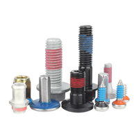 Carbon Steel 304 Stainless Steel Waterproof Thread Locking Screws M2 M3 M4 M5 Pre-Applied Patch Bolts for Electronics