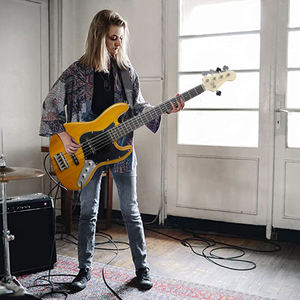 <span class=keywords><strong>Guitare</strong></span> Basse Électrique HUASHENG Tendy 46 Pouces en Tilleul Massif avec Housse - Product Image 6