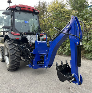 Attache de pelle rétro pour <span class=keywords><strong>tracteur</strong></span> à trois <span class=keywords><strong>points</strong></span>, <span class=keywords><strong>hydraulique</strong></span>, avec prise de force pour <span class=keywords><strong>tracteur</strong></span> agricole - Product Image 4