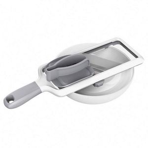 Multi-Functional Stainless Steel Blade <b>Vegetable</b> Grater Mandoline Slicer Comfort Grip Adjustable <b>Vegetable</b> Cutter - Product Image 3