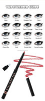Eyeliner Liquide Minéral Nacré Longue Tenue Imperméable Anti-Bavures Résistant à la Décoloration Marque Privée Logo Personnalisé 12