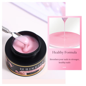 Hanyinails Gel Fortalecedor de Uñas Vegano Natural de 56 ml, Superbajo en Calor, Autonivelante, Alta Dureza, Larga Duración, <span class=keywords><strong>30</strong></span> Días - Product Image 3