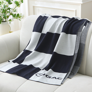 Mẫu chăn dệt kim tùy chỉnh và logo, chăn nhà hình chữ nhật đa năng, chất liệu Jacquard - Product Image 1