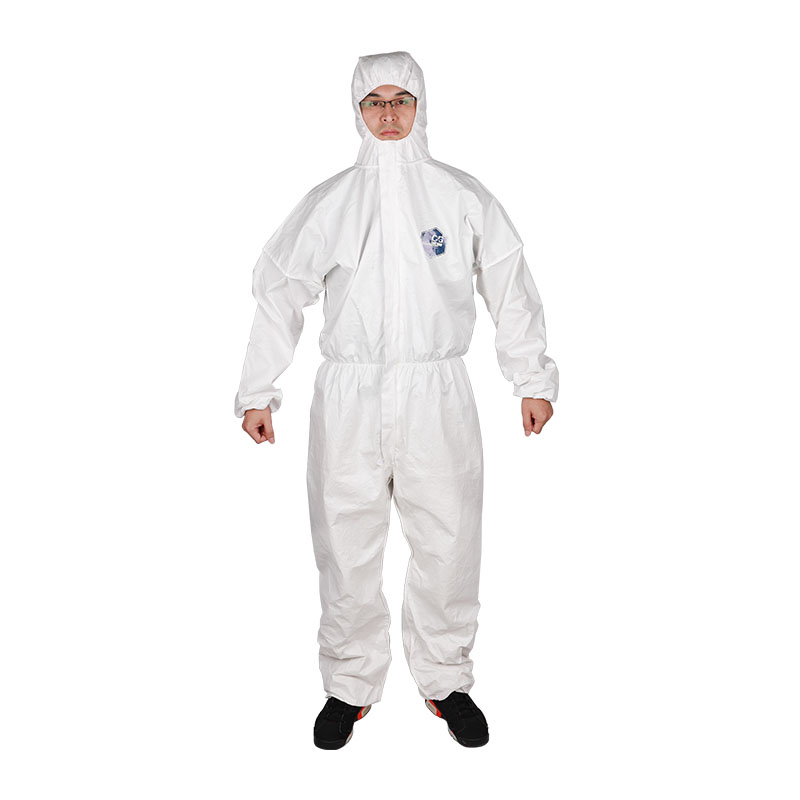 Disposable Level 1 2 Overall Paint Protection Body Clothing Suit and Safety Equipment Coverall Customized Disposable Suit Sample