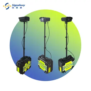 Signalway 8MP Vehicle Speed Detection Traffic Flow Collection Traffic Speed Cameras Speed Enforcement Portable Camera System