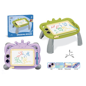 Jouets créatifs grands tampons magnétiques pour enfants colorés effaçables écriture peinture croquis Pad planche à dessin magnétique - Product Image 3