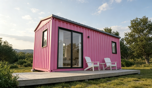 Prefabricated Steel Container <b>House</b>, Portable Compact Luxury Camping Modern Cabin, <b>Houses</b> for Sale in China - Product Image 1