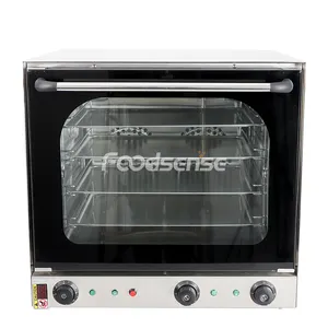 Stainless steel convection oven bakery equipment oven with steam