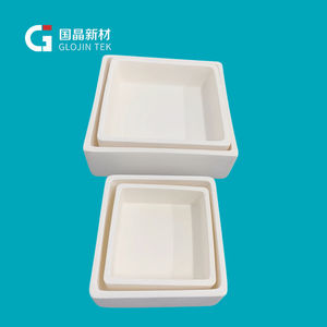 ألومينا بوتقة سيراميك مربعة متكلس <span class=keywords><strong>Al2O3</strong></span> للتحليل الحراري بوتقة حرارية - Product Image 4