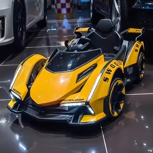 <span class=keywords><strong>Voiture</strong></span> Électrique Motorisée Rechargeable pour Enfants, Véhicule Porteur à Batterie pour Bébés et Enfants, 2 Places, Vente en Gros - Product Image 5