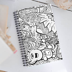 # Cuaderno Espiral de 43 Páginas con Diseño de Punta de Dedo para Arte y Creatividad, Tarot Witch Point - Product Image 6