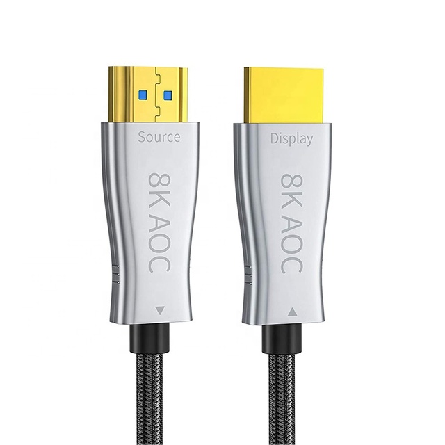 Xput AOC Fiber Optic HDMI 2.1 Cable Active Optical Cord Support 8K 60Hz 4K 60Hz High Definition Video Transmission Cable