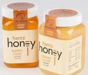 Self Adhesive glossy or matte paper Logo Food Makeup stickers glass jar honey packaging seal Waterproof Label