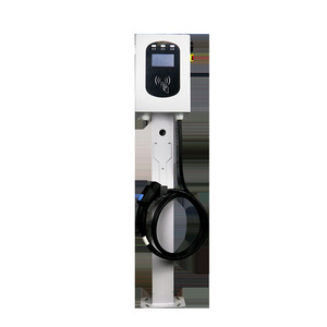 Estación de Carga de CA de 7kW 220V Blanca para Vehículos Eléctricos Montada en Pared con Función de Corte Inteligente - Product Image 2