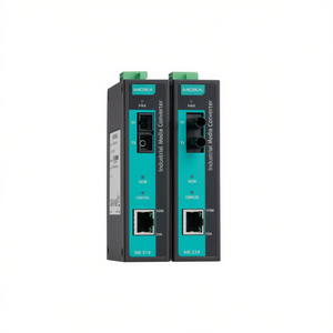 Convertidor de Ethernet a Fibra Óptica Moxa IMC-21A, 100M, Convertidor de Medios Industriales - Product Image 2