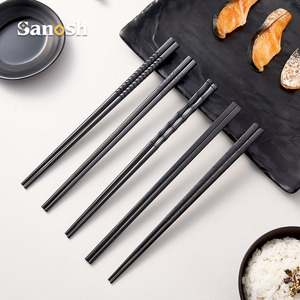 Sanosh Chất lượng cao Thiết kế thời trang bền chịu nhiệt Pet nhựa đũa cho kinh doanh Quà Tặng khách sạn sử dụng nhà - Product Image 4