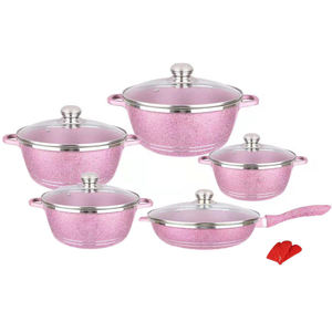 Juego de Utensilios de Cocina Antiadherentes de Aluminio Estándar de Exportación, Cacerola, Olla para Salsas con Tapa, Venta Caliente de Fábrica, Buena Calidad - Product Image 5