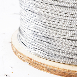 Nguồn Nhà Sản Xuất Mạ Kẽm Tời Sắt 3/8 Điện Mạ Kẽm Dây Sợi Dây Thừng Cho Dây Kéo Dây Thép Dây - Product Image 3