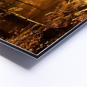 <span class=keywords><strong>ACP</strong></span> 4X8ฟุตสำหรับรูปแบบการออกแบบที่กำหนดเองโดยการพิมพ์ UV 3Mm Alucobond สีขาวพร้อมแผงอลูมิเนียมคอมโพสิตโฆษณา - Product Image 2