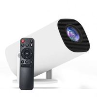 Mini-projecteurs à mise au point automatique, projecteur portable intelligent 720p natif avec Android, Wi-Fi et Bluetooth, projecteur de films pour la maison
