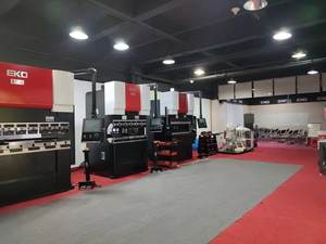 <span class=keywords><strong>Eko</strong></span> Es8525 6 ejes 85T 2500mm Servo de metal completamente automático Máquina de freno de prensa eléctrica - Product Image 6