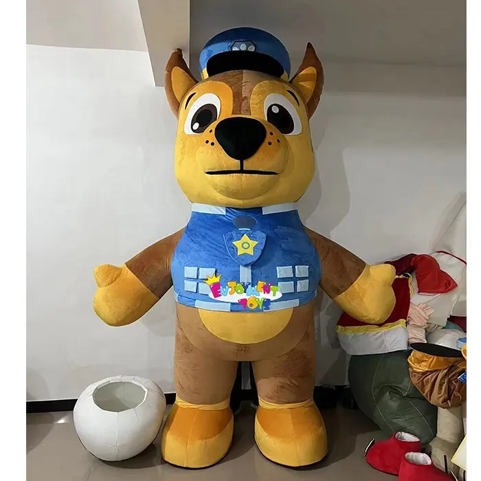 Best-selling custom cartoon guard dog mascot clothing inflatable cute cartoon dog mascot adult party clothing