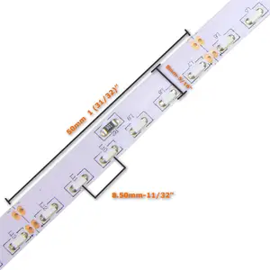 サイド照明smd3353014ledフレキシブルストリップテープライト12V120led/m IP65シシロン接着剤防水