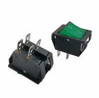 Fabrication approvisionnement T125 16A KCD4 lampe verte interrupteur à bascule arrêt usd pour équipement et appareils