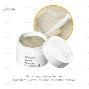 JOVISA Fabriqué en Corée MSDS Crème démaquillante pour cils à l'huile de germe de blé 15g Démaquillant rapide pour les yeux sensibles - Product Image 3