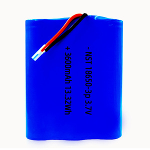 Custom 18650 Lithium <b>Battery</b> Pack <b>3.7V</b> 7.4V 12V 16V Rechargeable Power Solution for Vacuum Cleaner Massage Gun Power Tools - Product Image 1