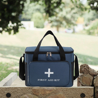 Trousse de premiers soins portable en Oxford, trousse de secours pour la maison et la voiture, sac de rangement extérieur