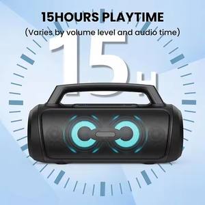NOUVEAU Haut-parleur sans fil Arrivée Power Bank Boombox <span class=keywords><strong>Portable</strong></span> RGB Light LED 120W Outdoor IPX6 Waterproof Party BT Wireless Speaker - Product Image 5