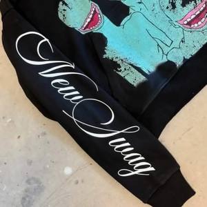 เสื้อฮู้ดกันหนาวผ้าฝ้ายพิมพ์ลายกราฟิก DTG สำหรับผู้ชายเครื่องแต่งกายแนวสตรีทแวร์ผ้าคอตตอนเฟรนช์เทอร์รี่450 - Product Image 4