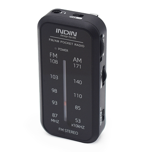 Nuovo stampo BSCI rifornimento della fabbrica di buona qualità più piccolo modello del miglior prezzo Mini Pocket am fm <span class=keywords><strong>radio</strong></span> portatile con auricolare - Product Image 2