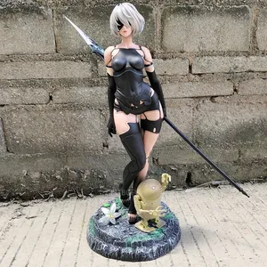 Figurine d'action en PVC de robot anime à trois têtes, modèle de collection, 48 cm, GK 2A 2B Pod 042 <span class=keywords><strong>YoRHa</strong></span> <span class=keywords><strong>No</strong></span> 2 Type B - Product Image 4