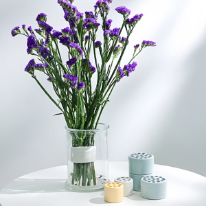 Outil de composition florale en plastique, outil de fixation pour pot de fleurs, <span class=keywords><strong>aide</strong></span> à la création de bouquets en spirale, moderne et simple - Product Image 6
