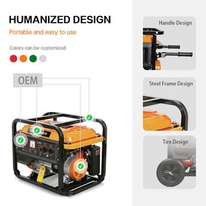 Générateur d'essence refroidi par air X-Porta, 110V 220V 2kW 3kW 5kW 7kW 9kW 6000 Watts, pour usage domestique, efficace, OEM, vente chaude - Product Image 3