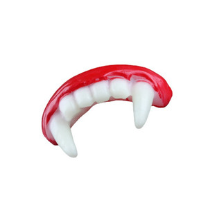 Colmillos de Vampiro de Vinilo PVC para Disfraces de Halloween con Detección de Agujas para Uso en Cine y Escenario - Product Image 5