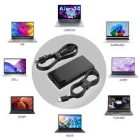 Adaptateur de Voyage Universel pour Ordinateur Portable, Chargeur USB-C 45W 65W 90W pour HP, Adaptateur Secteur Type C, Ventes Flash