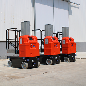 Plateforme <span class=keywords><strong>de</strong></span> travail aérienne autopropulsée électrique télescopique à levage vertical, capacité <span class=keywords><strong>de</strong></span> charge 160 kg, 12 m – Meilleures ventes - Product Image 1