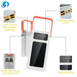 แบตเตอรี่สำรองพลังงา<span class=keywords><strong>น</strong></span>แสงอาทิตย์ 50000mAh พร้อมสายชาร์จใ<span class=keywords><strong>น</strong></span>ตัว จอแสดงผล LED ชาร์จเร็<span class=keywords><strong>ว</strong></span> พก<span class=keywords><strong>พา</strong></span>สะดวก สำหรับโทรศัพท์ - Product Image 4