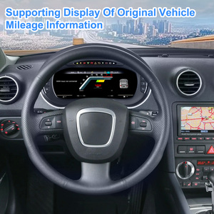หน้าปัดดิจิตอล Navihua Arrival Car พร้อม Carplay มาตรวัดความเร็วอัตโนมัติ ระบบ Linux จอ LCD สำหรับ Audi A3 ปี 2004-2013 - Product Image 2
