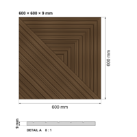 Panneau mural décoratif en feutre PET imprimé UV, nouveau design premium, pour la rénovation des chambres et des salons