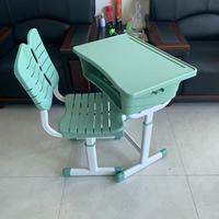 Meubles de classe modernes, ensemble bureau et chaise d'école, chaise ergonomique conforme aux normes pour les étudiants, utilisation en classe